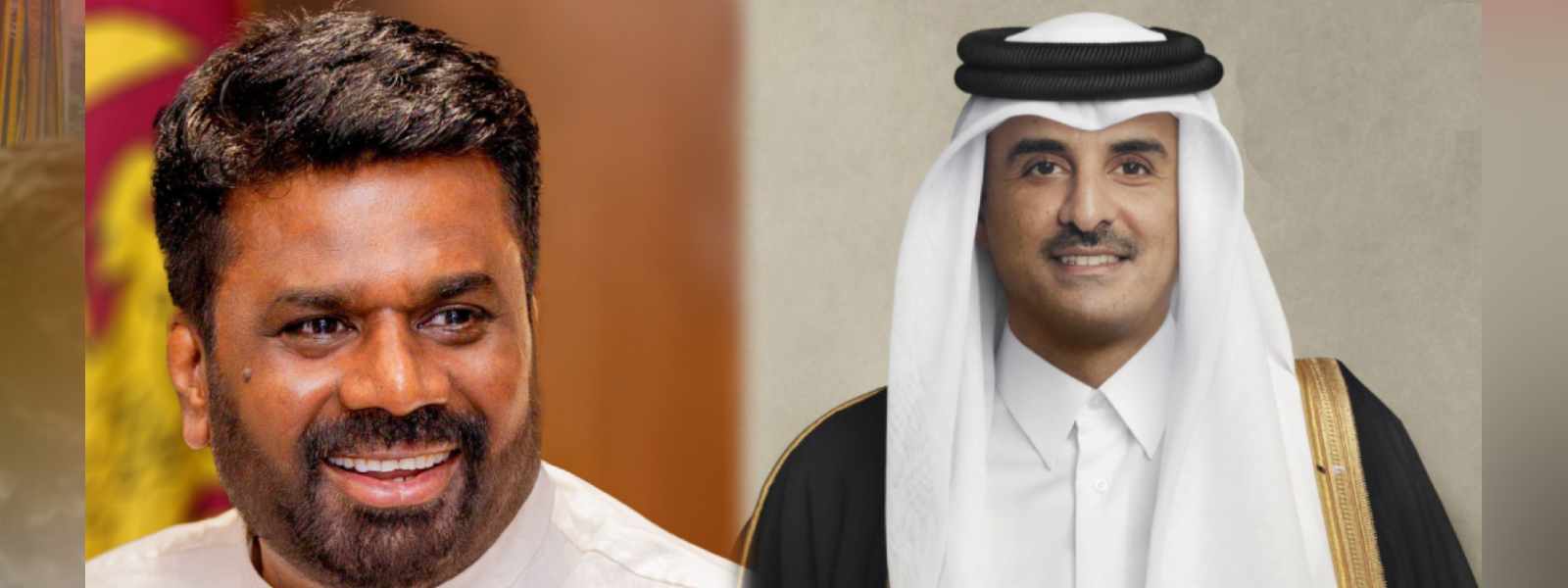 ජනපති සහ කටාර් එමිර්වරයා අතර දුරකථන සාකච්ඡාවක්.